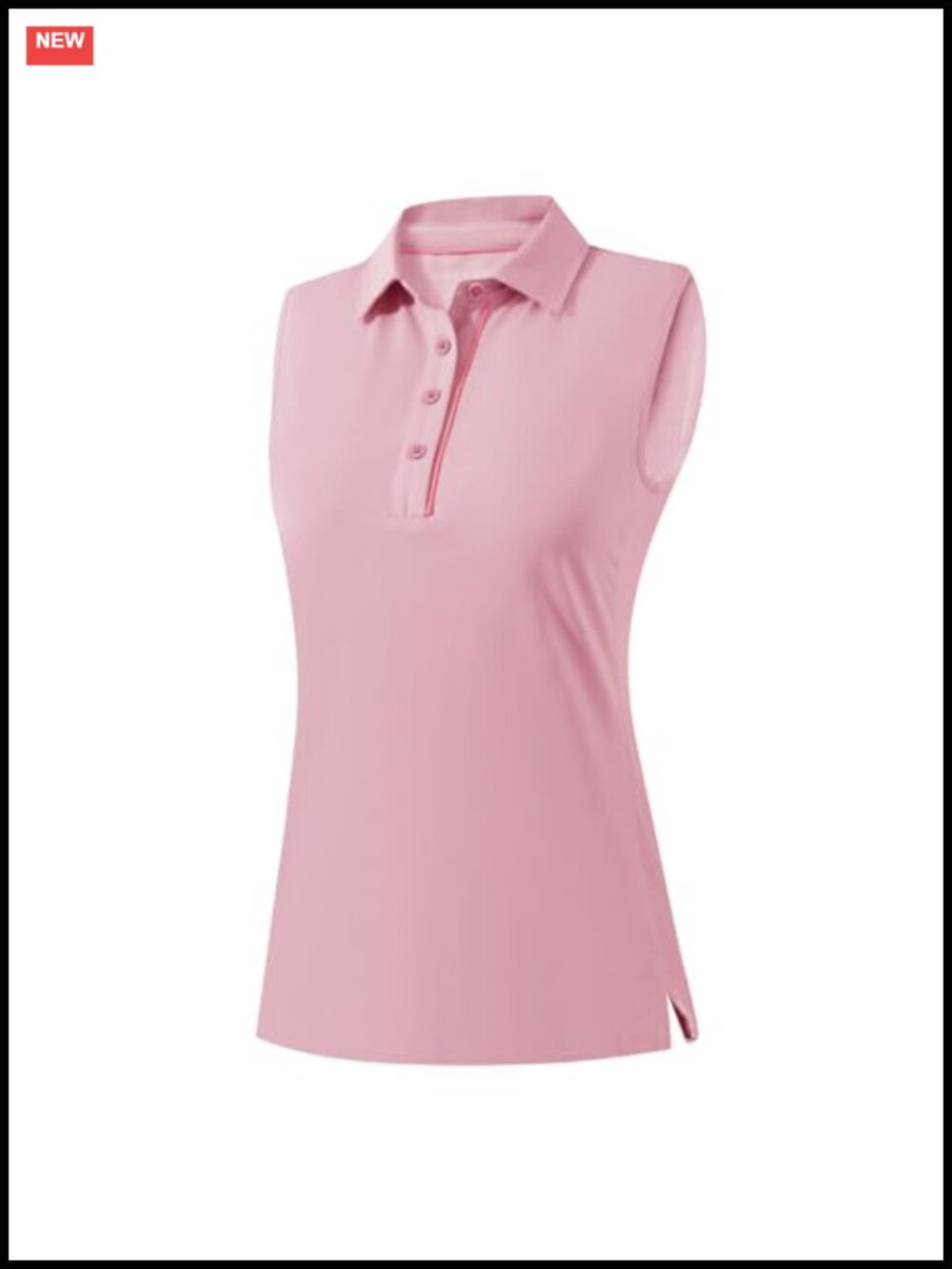 Women's Sleeveless Golf Polo Shirts UV Protection Quick Dry 4-Way Stretch